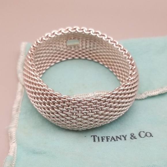 Tiffany & Co. Somerset Mesh Weave Bracelet - Picture 2 of 8
